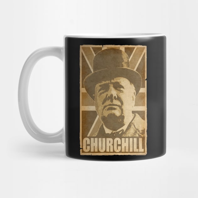 Winston Churchill Union Jack by Nerd_art